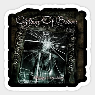 Children Of Bodom Skeletons In The Closet Album Cover Sticker